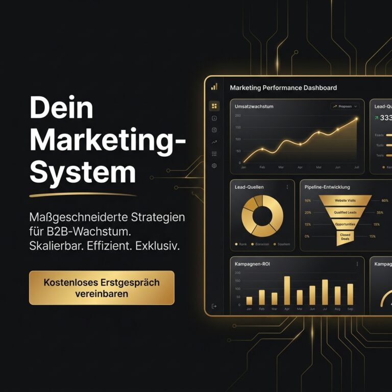 Digitaler B2B-Vertrieb: Wie Industrieunternehmen und technische Dienstleister planbar qualifizierte Kundenanfragen generieren
