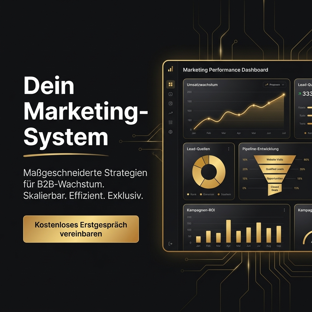 Digitaler B2B-Vertrieb: Wie Industrieunternehmen und technische Dienstleister planbar qualifizierte Kundenanfragen generieren